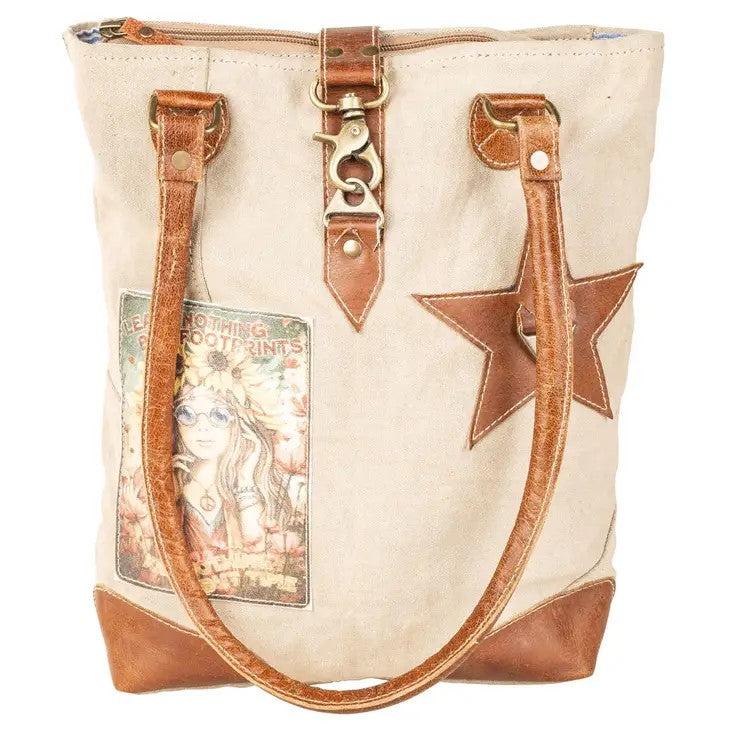 Bag - Leave Nothing But Footprints Canvas Bag-hotRAGS.com