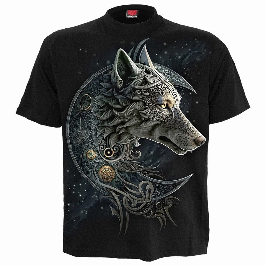 T Shirt - Celtic Wolf-hotRAGS.com