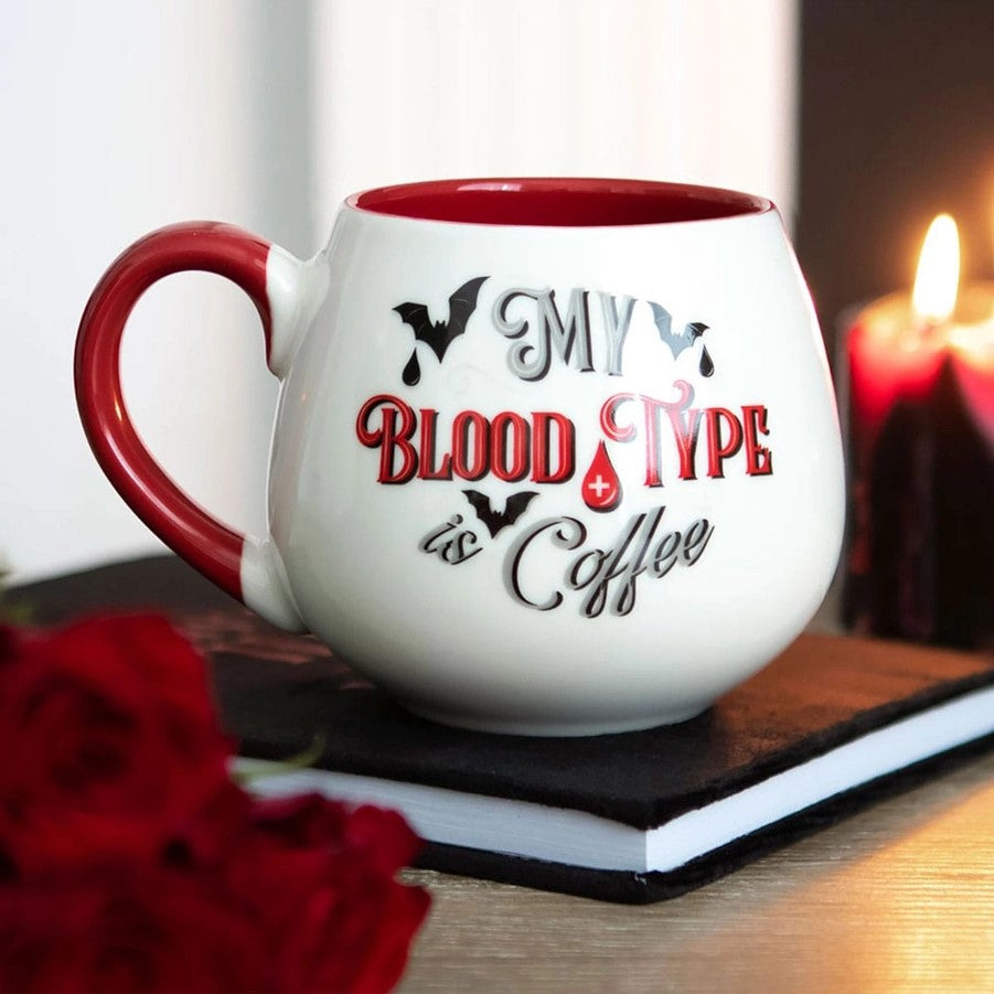 Mug - My Blood Type Is Coffee-hotRAGS.com