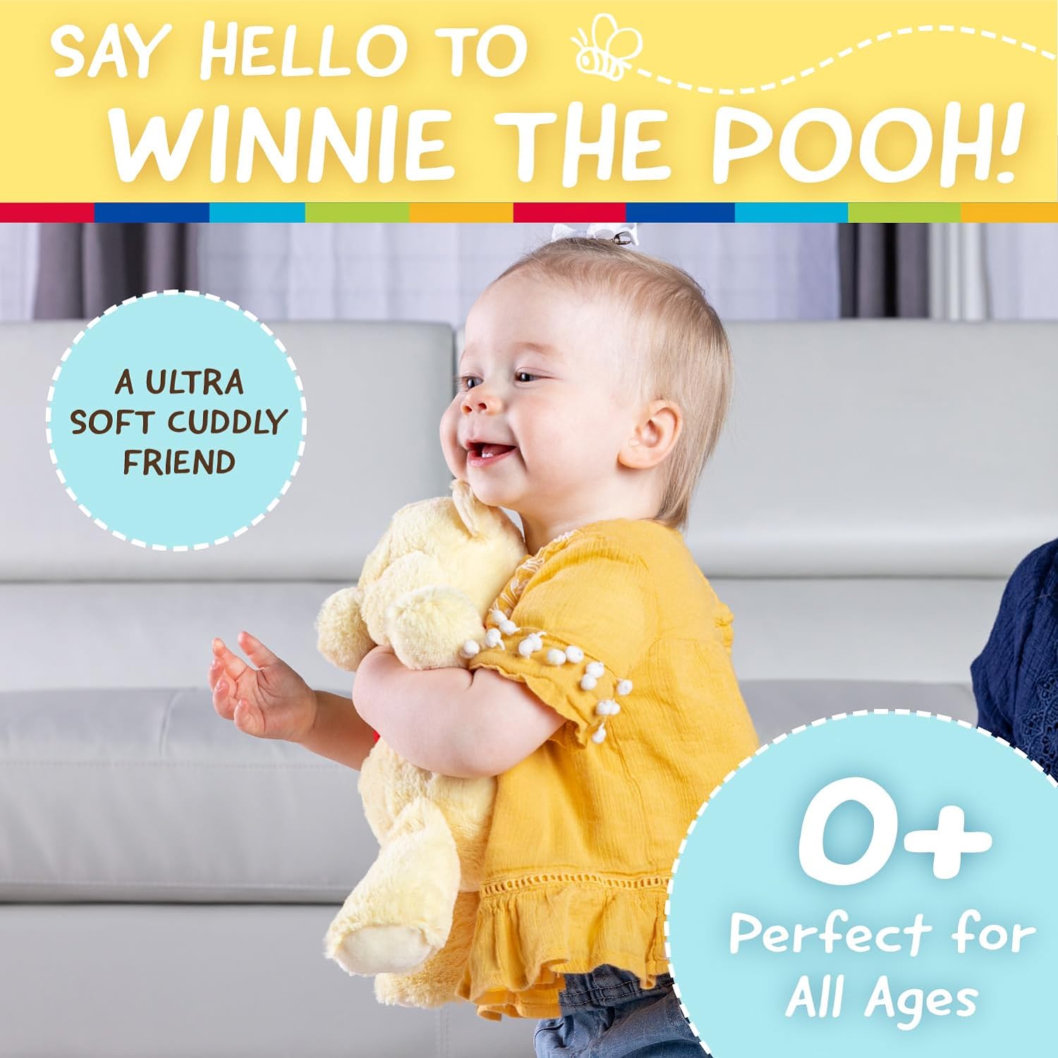 Plush - Winnie The Pooh - 11In-hotRAGS.com