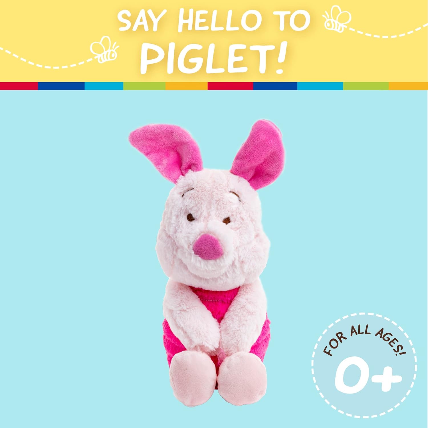 Plush - Piglet - 10 in-hotRAGS.com