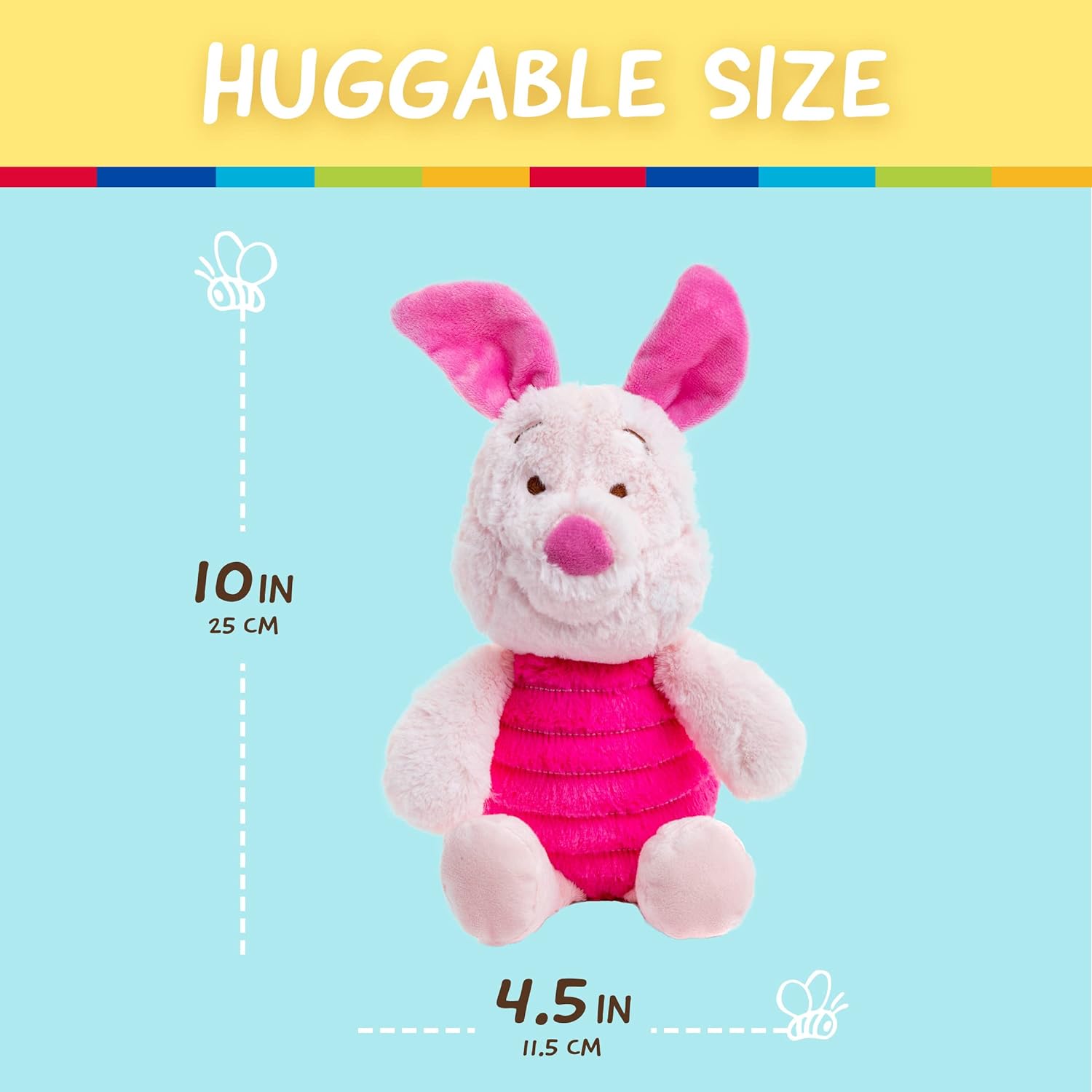 Plush - Piglet - 10 in-hotRAGS.com