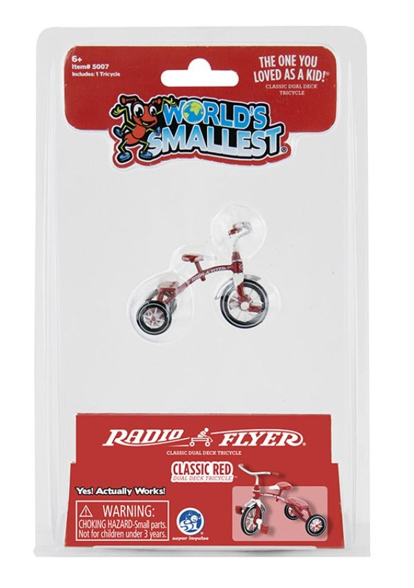 Toy - World's Smallest Toy - Radio Flyer Tricycle