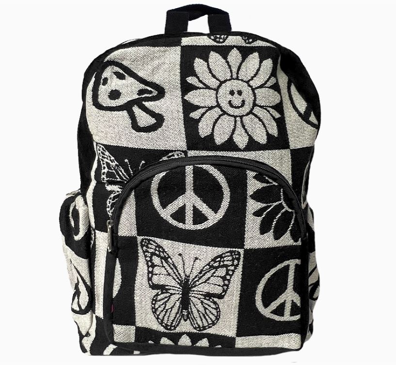 Backpack - Large Hippie Style Ecuadorian Backpack- Each Unique-hotRAGS.com
