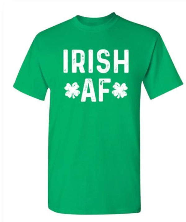 T Shirt - Irish "AF"
