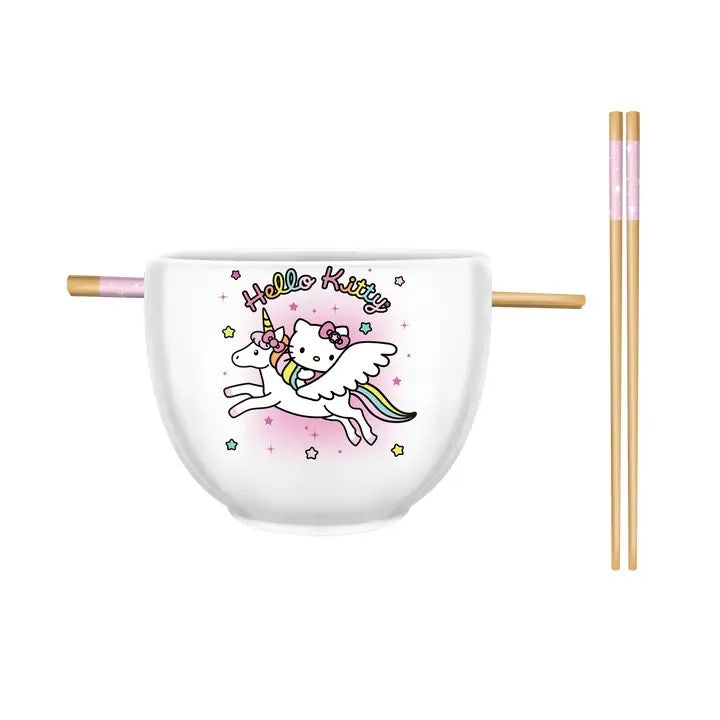 Ramen Bowl - Hello Kitty Unicorn-hotRAGS.com