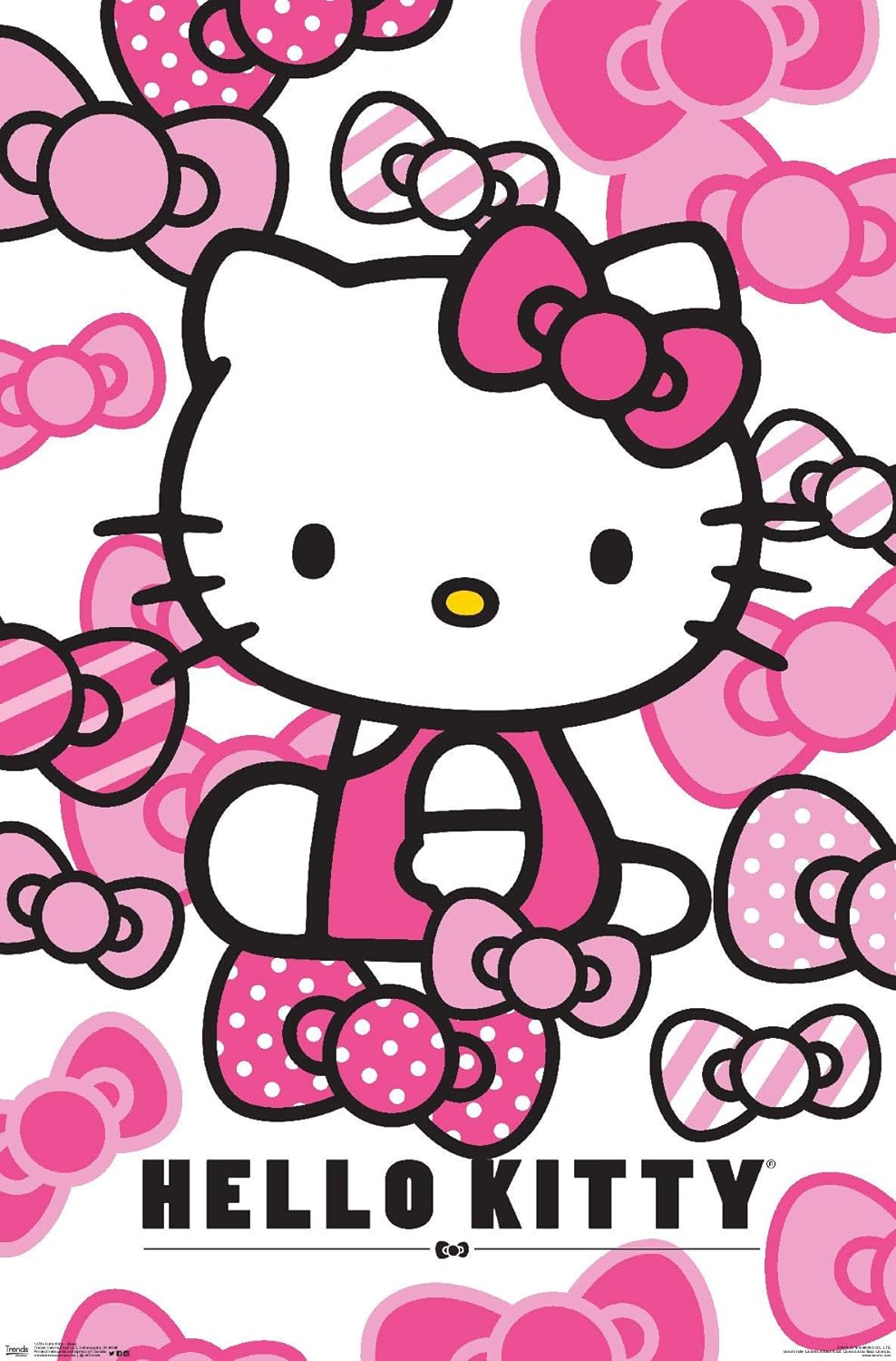 Poster - Hello Kitty Bows-hotRAGS.com