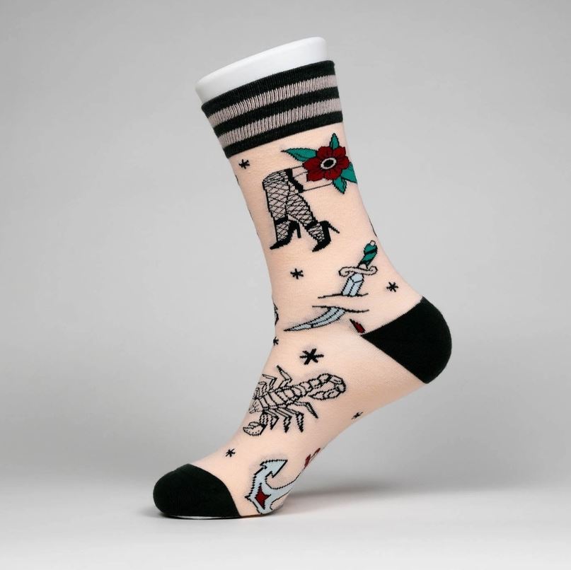 Socks - Tattooed Lady-hotRAGS.com