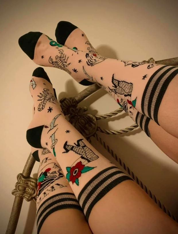Socks - Tattooed Lady-hotRAGS.com