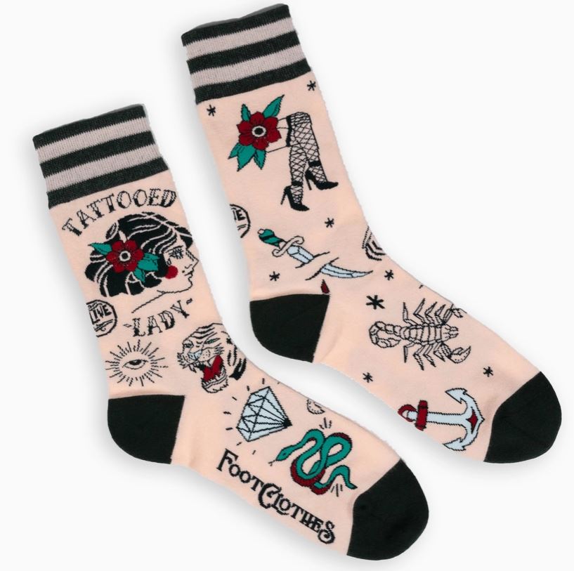Socks - Tattooed Lady-hotRAGS.com