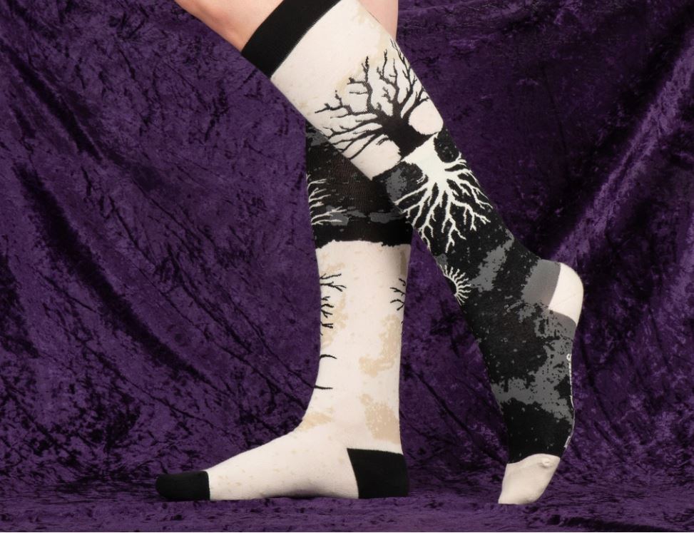 Socks - Tree Knee High Socks-hotRAGS.com