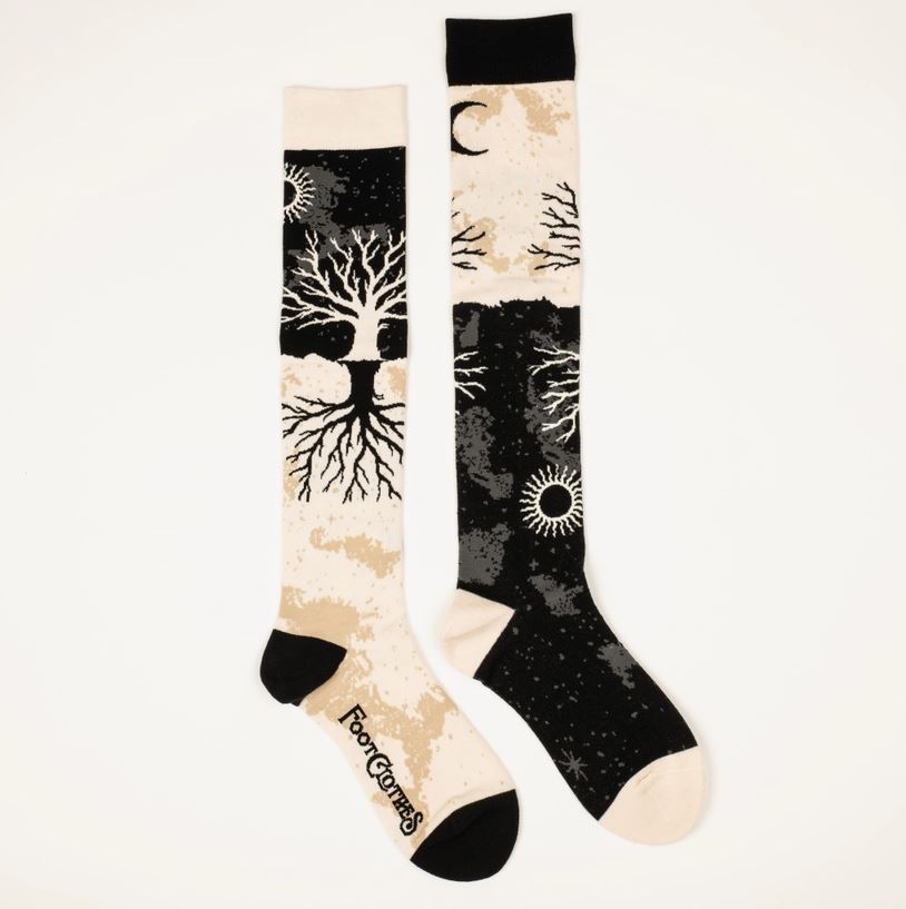 Socks - Tree Knee High Socks-hotRAGS.com