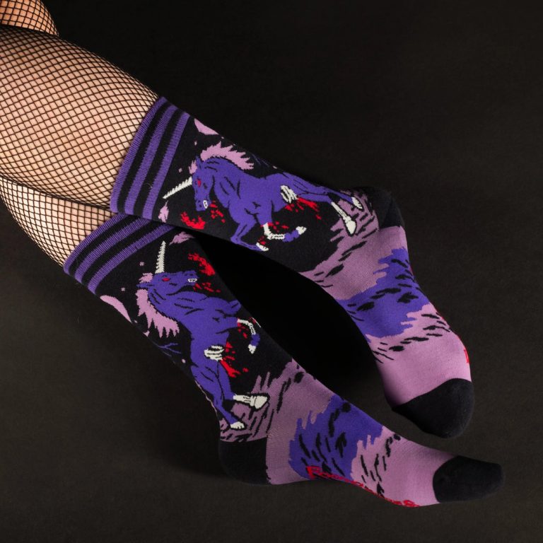 Socks - Evil Af Unicorn-hotRAGS.com