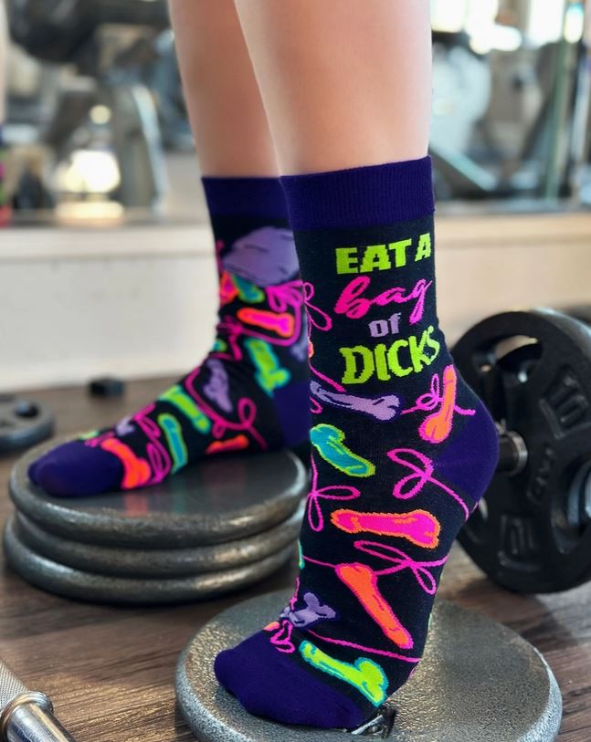 Socks - Eat A Bag Of Dicks-hotRAGS.com