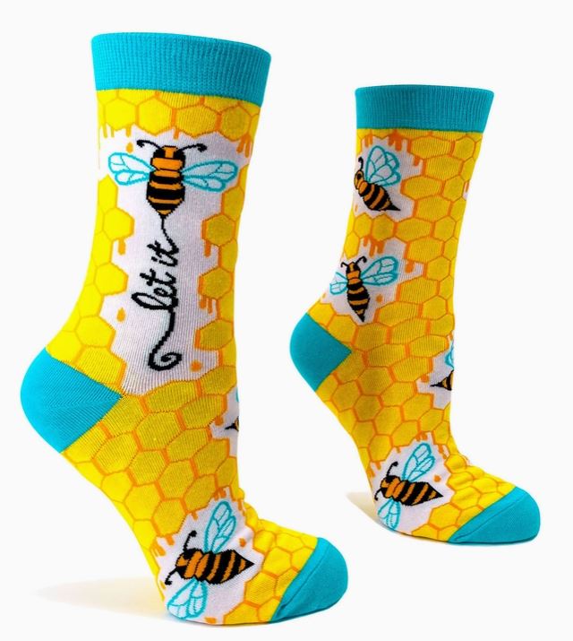 Socks - Let It Bee-hotRAGS.com