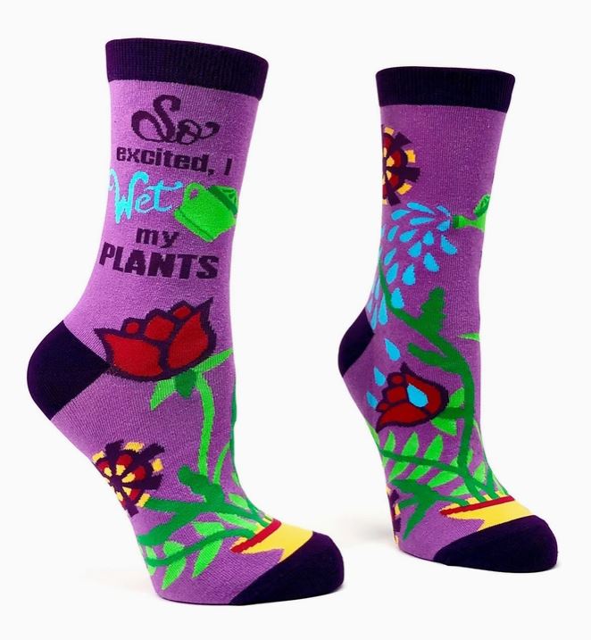 Socks - So Excited I Wet My Plants-hotRAGS.com