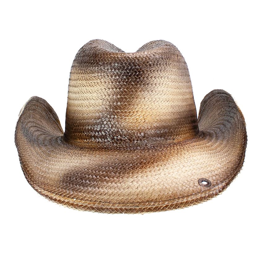 Hat - Cowboy Hat - Grateful Dead Steal Your Face - Brown-hotRAGS.com