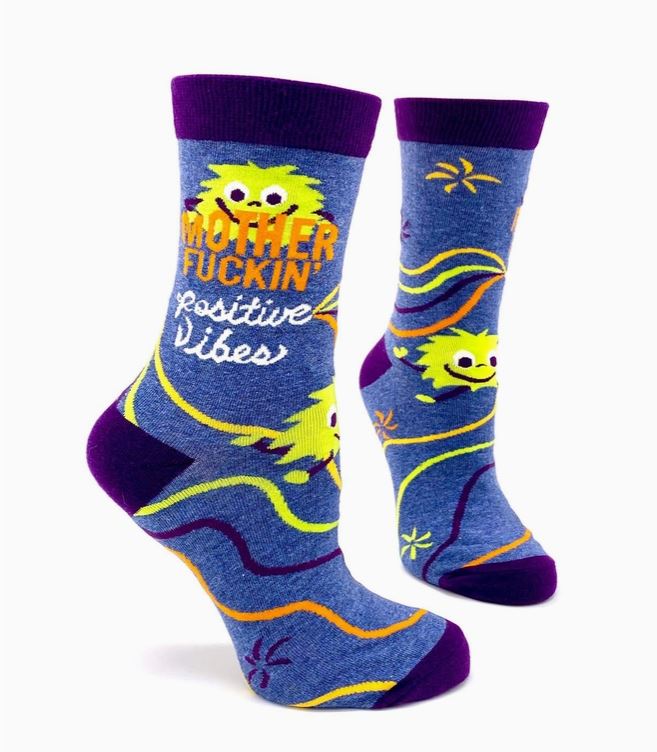 Socks - Mother Fuckin' Positive Vibes-hotRAGS.com