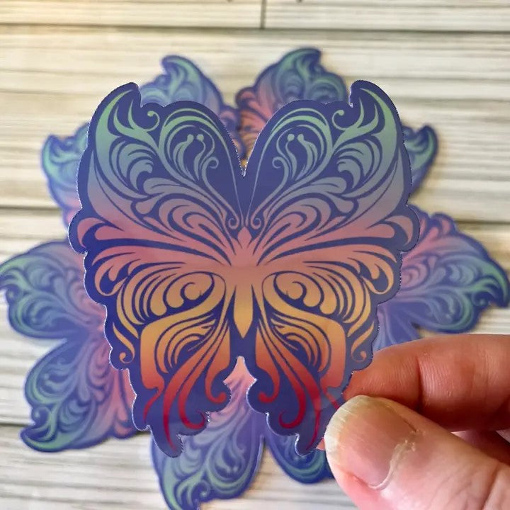 Rebirth Sticker Sticker Butterfly Rebirth