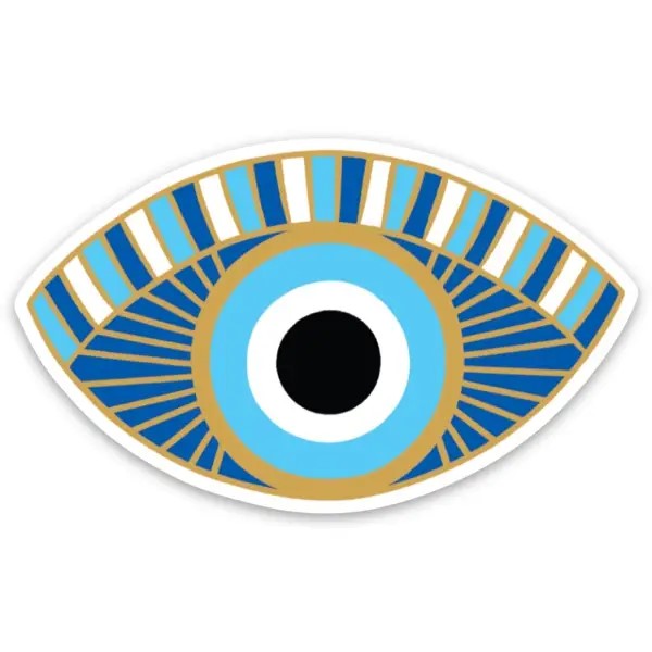 Sticker - Evil Eye Die Cut-hotRAGS.com