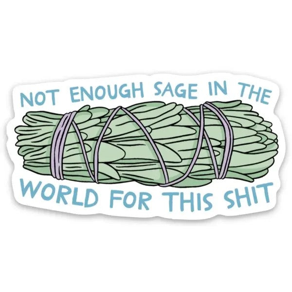 Sticker - Sage Die Cut Sticker-hotRAGS.com