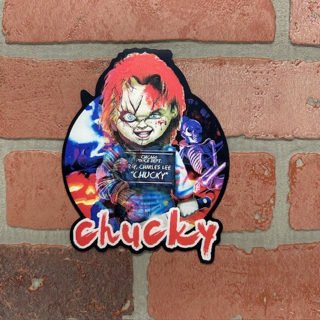 Sticker - 3D Chucky-hotRAGS.com