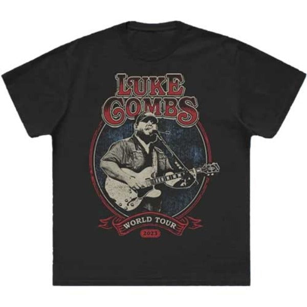 T Shirt - Luke Combs Tour Guitar-hotRAGS.com