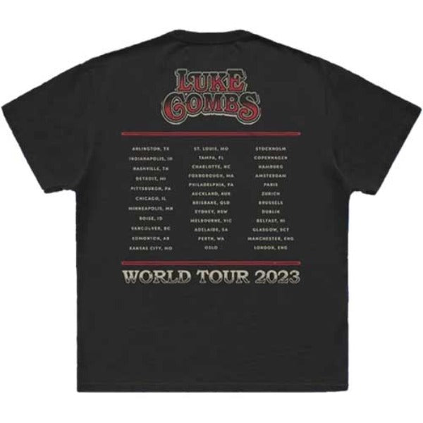 T Shirt - Luke Combs Tour Guitar-hotRAGS.com