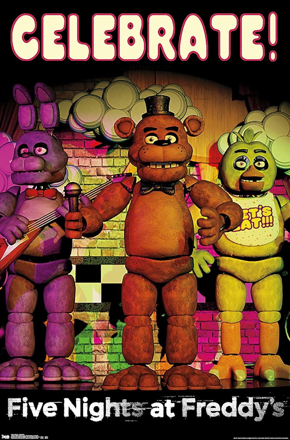Poster - Five Night At Freddy - Celebrate-hotRAGS.com