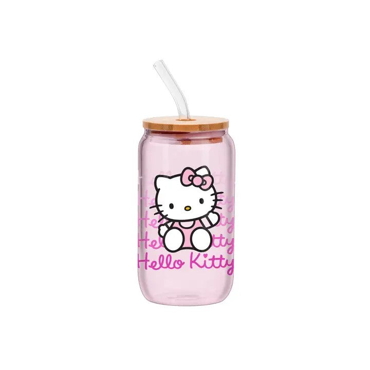 Tumbler Bamboo Lid Hello Kitty-hotRAGS.com