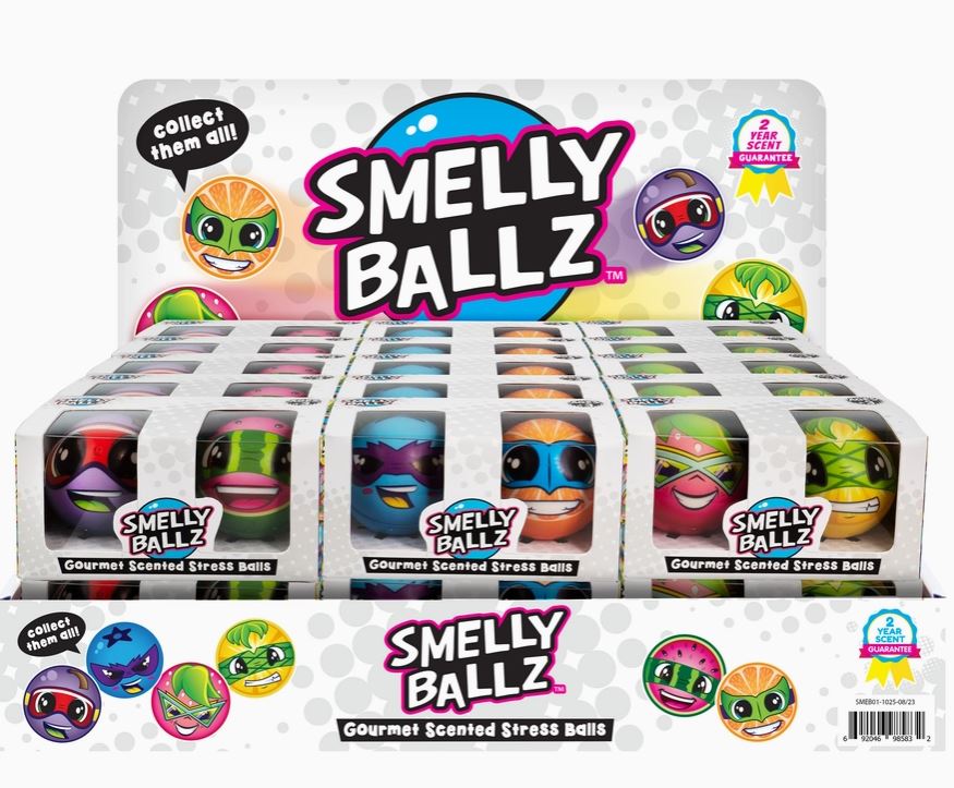Toy - Smelly Ballz -Gourmet Scented Stress Balls - 2 Pack