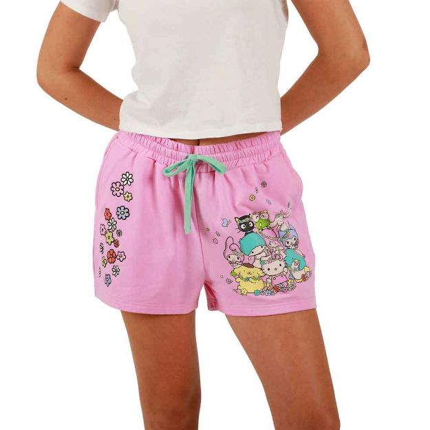 Jr Short - Hello Kitty Friends - Pink-hotRAGS.com