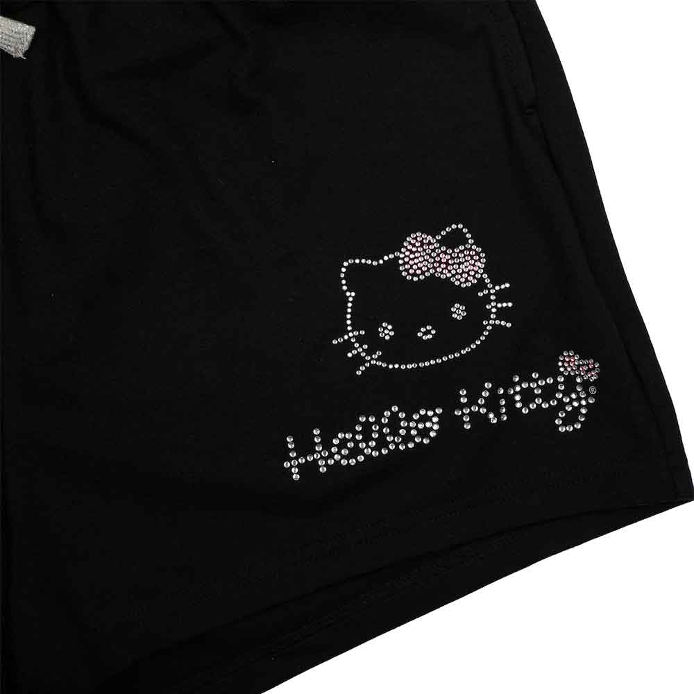 Jr Shorts - Hello Kitty Rhinestone-hotRAGS.com