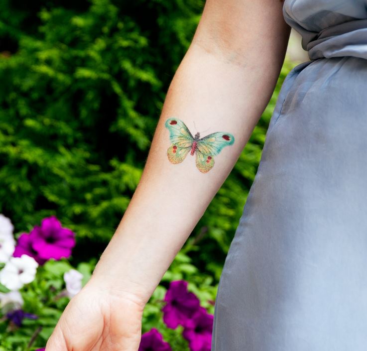 Tattoo - Butterfly Colorful - 2pc-hotRAGS.com