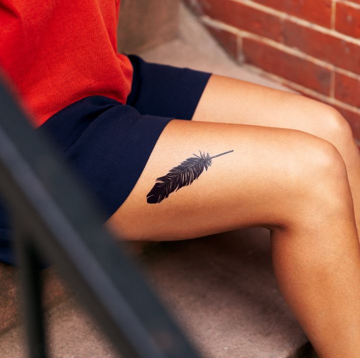 Tattoo - Feather Pair-hotRAGS.com
