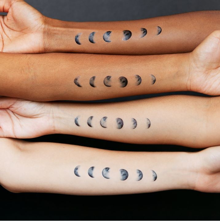 Tattoo -Moon Phases Pair-hotRAGS.com