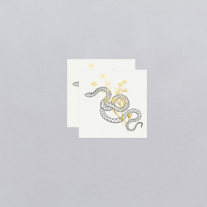 Tattoo - Twisty Snake Pair-hotRAGS.com