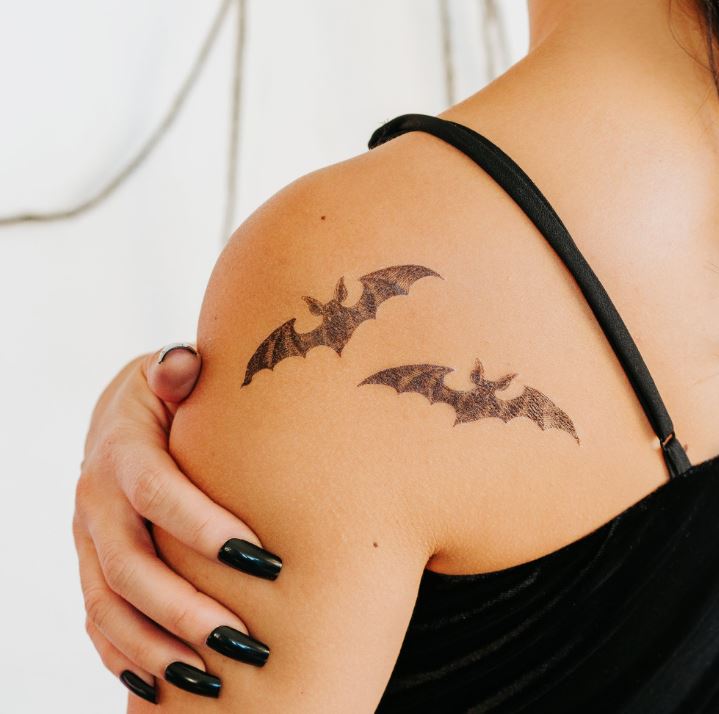 Tattoo - Vampire Bat Pair-hotRAGS.com