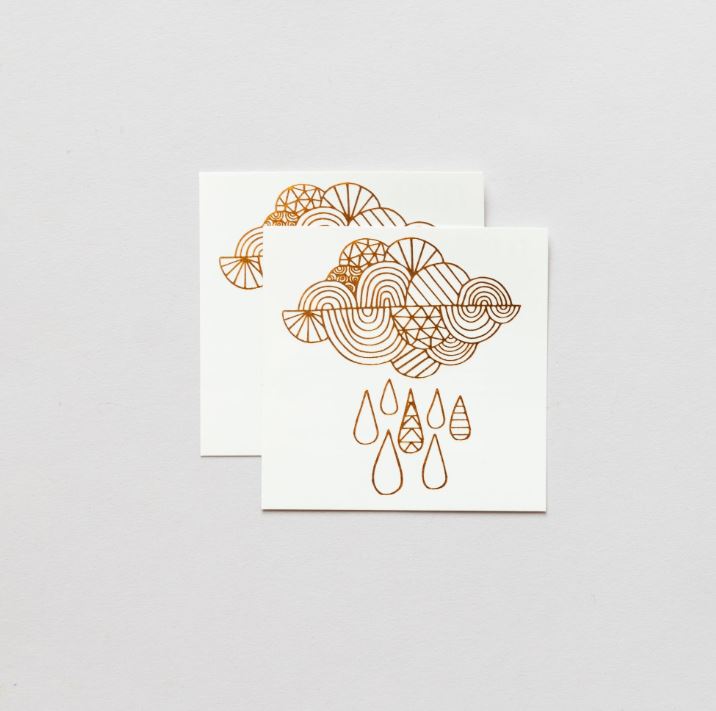 Tattoo - Whirl Gold Pair-hotRAGS.com