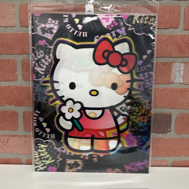 Pic - 3D Sanrio Hello Kitty - 15.5 x 11.5 inches-hotRAGS.com