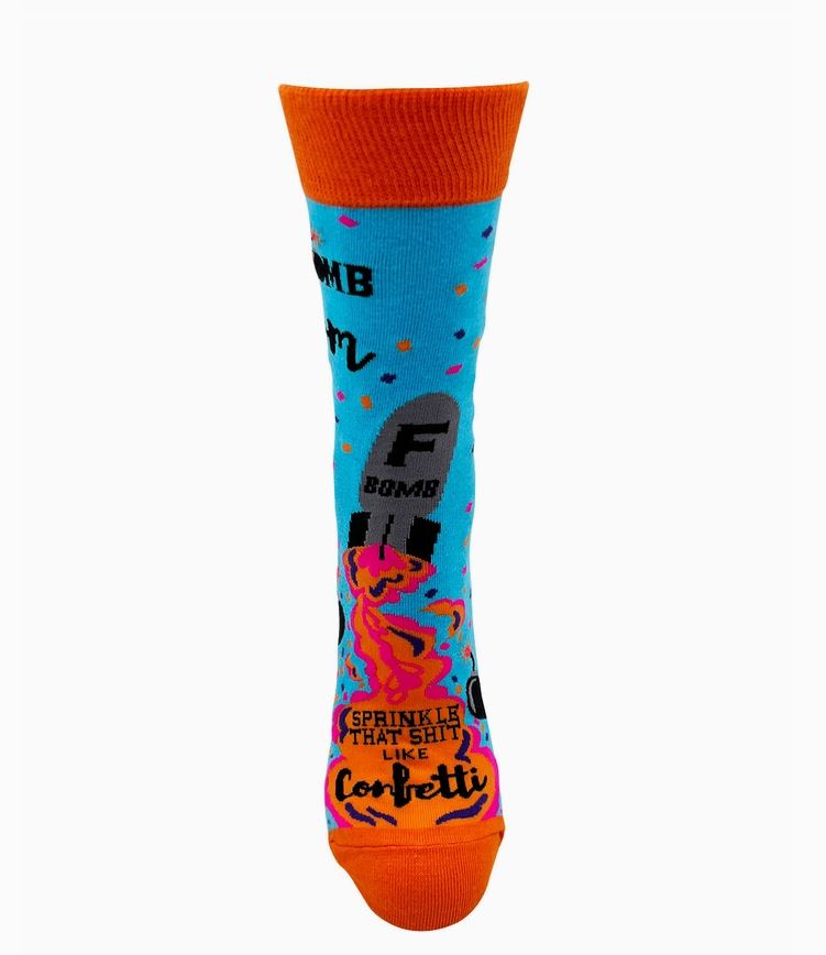 Socks - F Bomb Mom, Sprinkle That Shit Like Confetti
