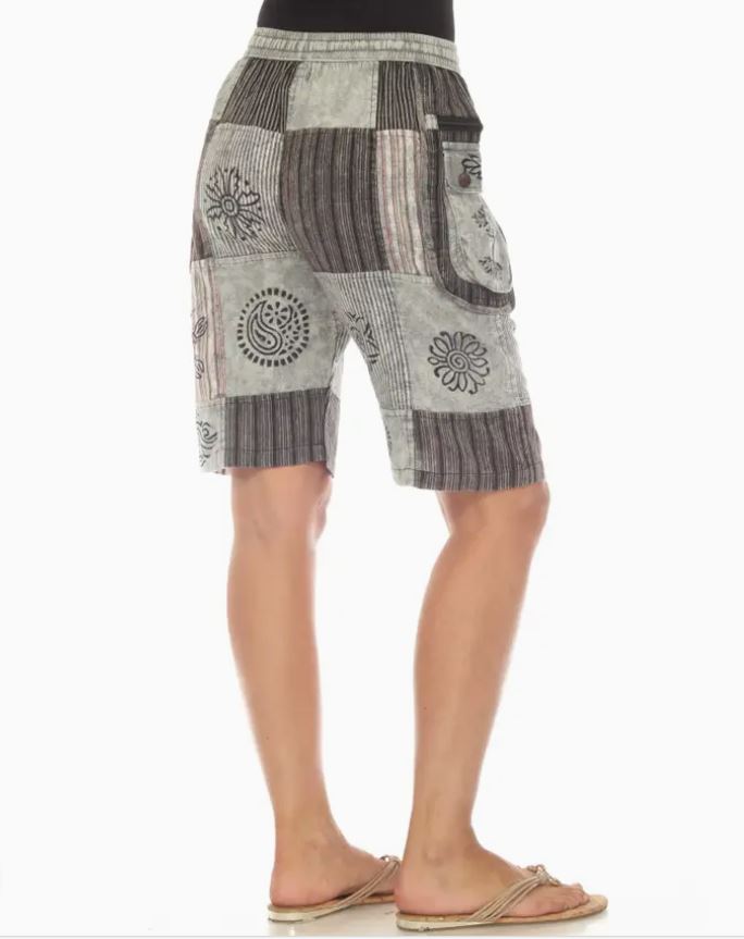 Short - Patch Zip Pocket-hotRAGS.com