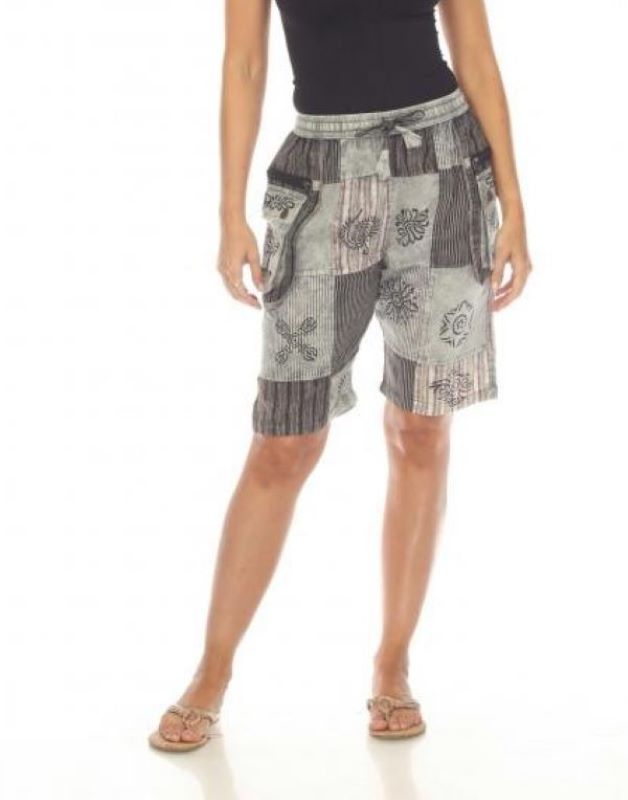 Short - Patch Zip Pocket-hotRAGS.com