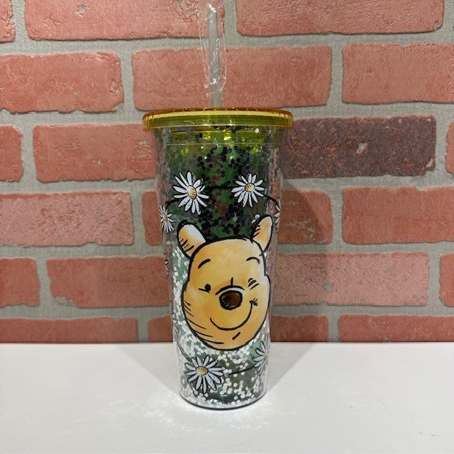 Cup - Winnie The Pooh - Screw Top With Straw