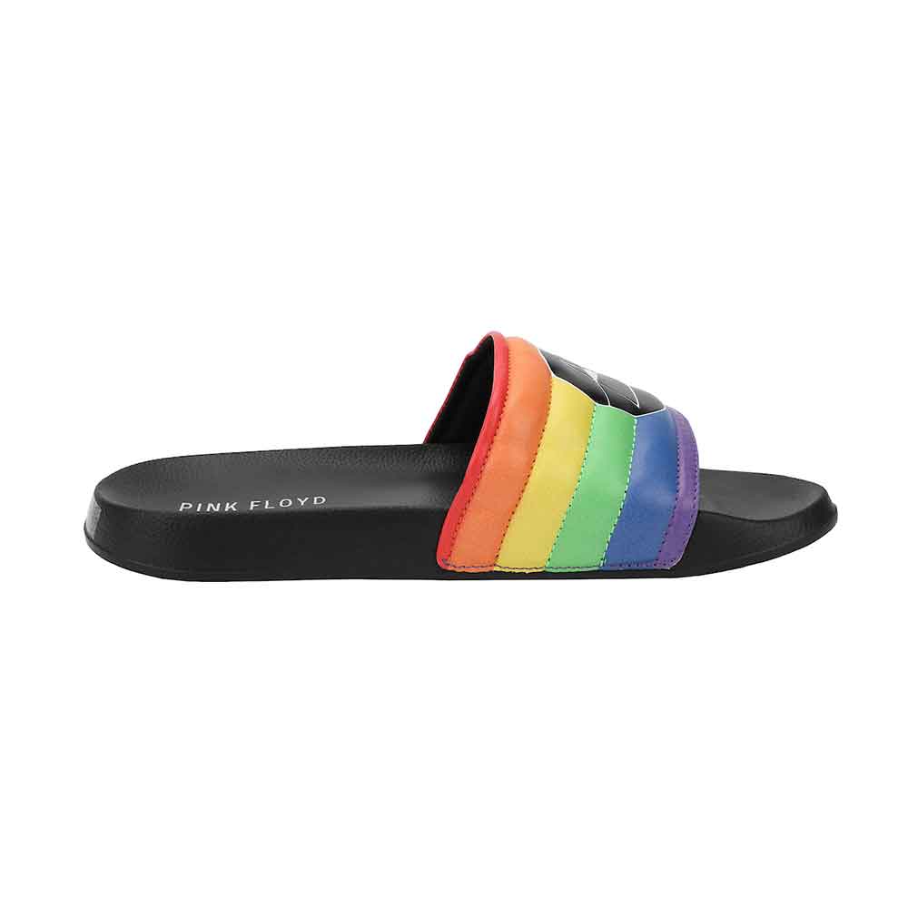 Sandals - Pink Floyd Dark Side Of The Moon Slide-hotRAGS.com