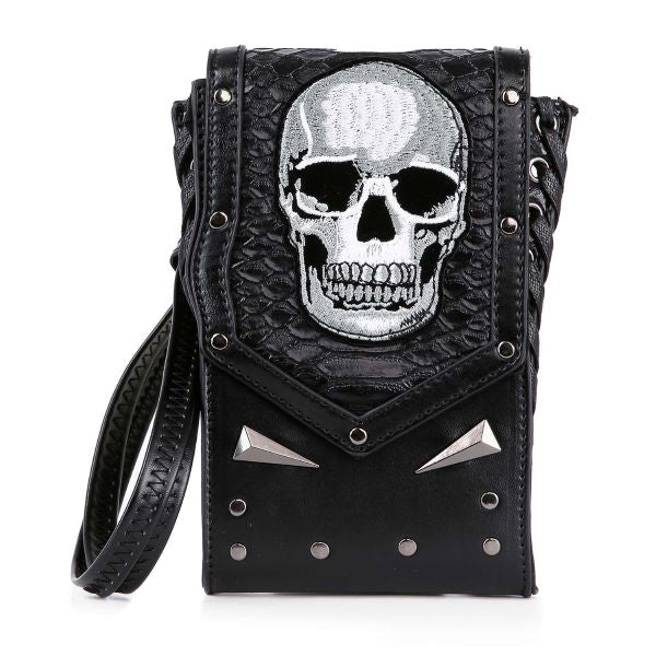 Bag - Skull - Cell Phone Holder-hotRAGS.com