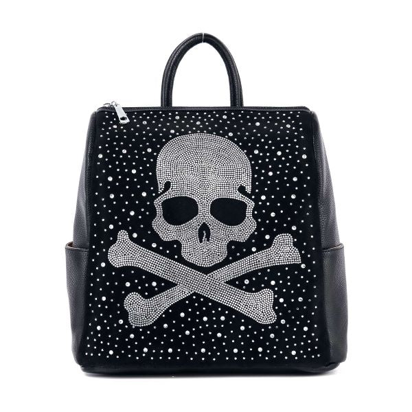 Backpack - Skull Rhinestone-hotRAGS.com