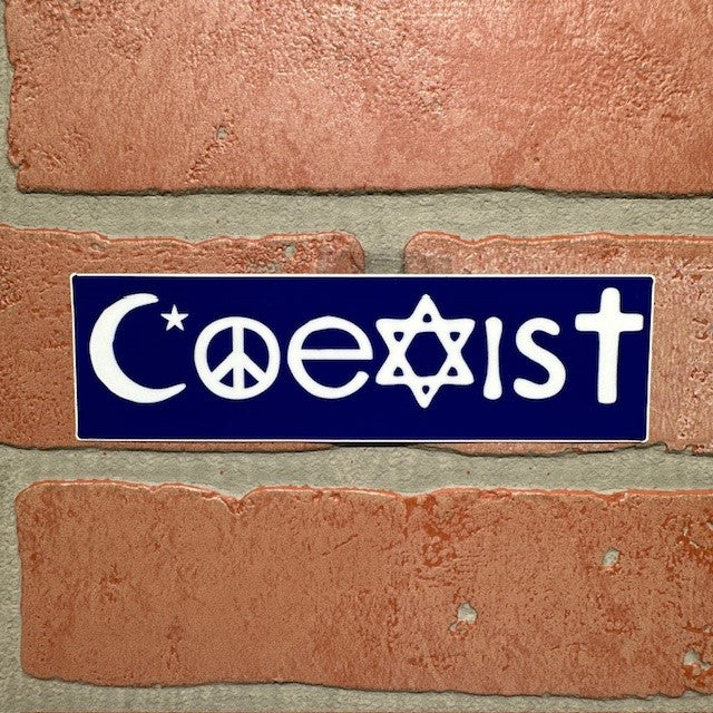 Sticker - Coexist-hotRAGS.com