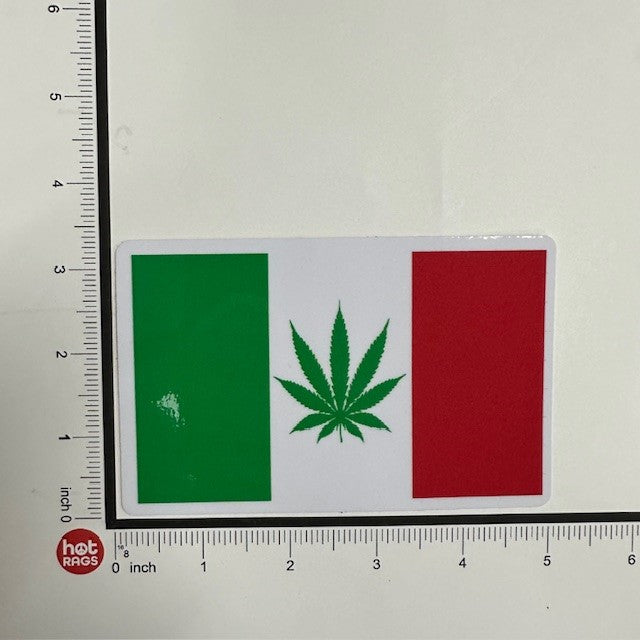 Sticker - Mexican Flag-hotRAGS.com