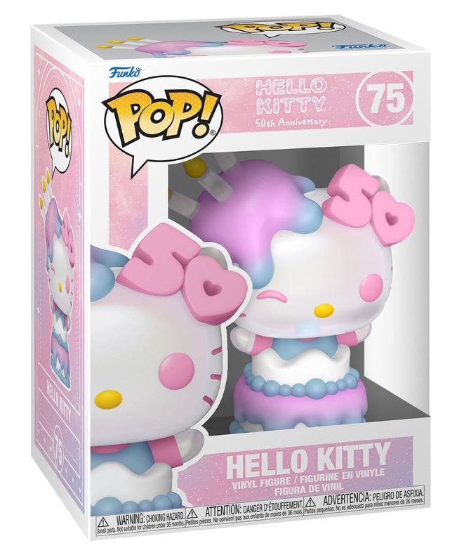 Funko Pop! Sanrio: Hello Kitty 50th Anniversary - Hello Kitty in Cake-hotRAGS.com